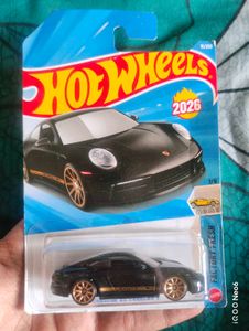 Hot Wheels Porsche 911 Black Toy Car