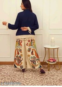 Navy Blue Co-ord Set rajasthani