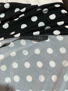 Polka Dot Off-Shoulder Dress