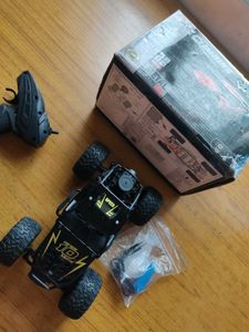 ZEST4TOYZ BLACK RC Metal Climbing Car