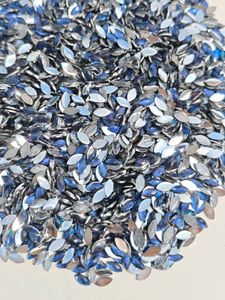 Marquise Shape Blue Rhinestones it's 600 gram