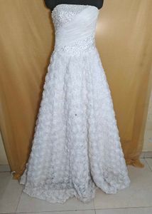 Elegant White Bridal gown
