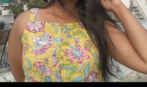 Floral Yellow Sundress