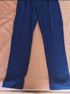 Royal Blue Strapless Jumpsuit