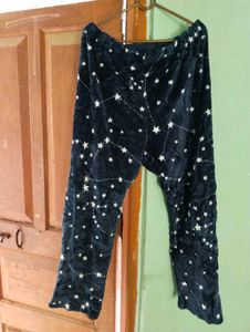 Length 37,Cozy Starry Night Pajama Pants
