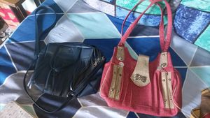 Chic Handbags - Red and Blue 2combo