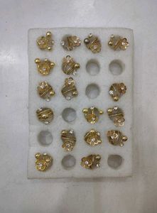 Chic Gold Flower &amp; Pearl Ring