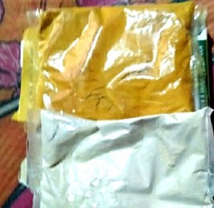 :"🚨 Flash Sale Alert! 🚨 Kayamaya Kasturi Turmeric Face Pack Powder - 100% Natural (200gm) with Free Mitti Powder - Grab Yours Today!"