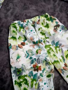 brand new Floral Print Pajama Set