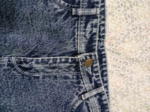 Classic Blue Wash Straight Leg Jeans