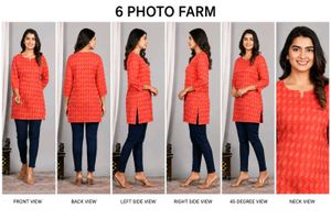 new style v_neck kurti