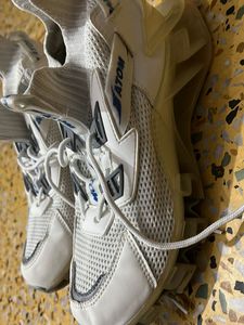 Stylish White Athletic Sneakers