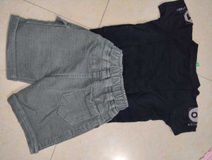 Cute Boys T-Shirt and Shorts Set