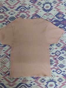 Peach Colour Top ( Zudio)