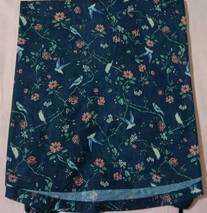 H&amp;M Floral Bird Print Button-Up Top