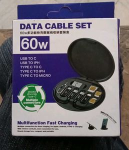 4-in-1 Charging Cable Storage Box