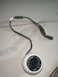 White Dome Security Camera