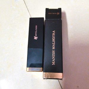 Myglamm manish malhotra lipstick desert saude