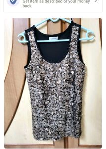 Calvin Klein Sequin Tank Top