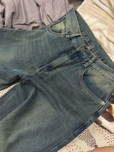 Wide Leg Denim Jeans