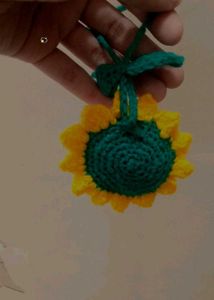 Sunflower Keychain