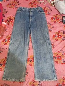 Trendy Wide Leg Jeans