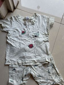 Combo 12 NoBoys' Striped Tee &amp; Shorts Set