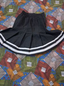 Pleated Mini Skirt