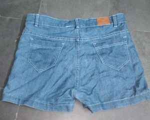 Blue Denim Shorts