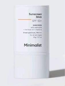 Minimalist SPF 50+ Sunscreen Stick