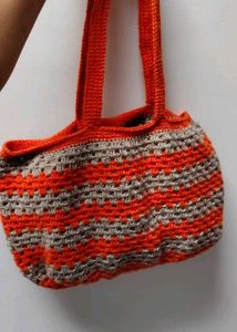 Chic Crochet Tote Bag