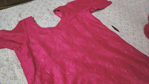 Elegant Pink Kurta Set