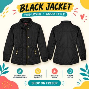 Classic Black Jacket
