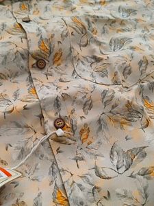 Men's Floral Button-Down Shirt