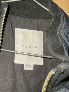 Men's Black Bomber Jacket