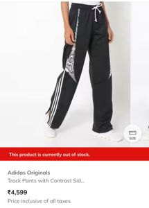 Adidas originals Black Snake Print Track Pants
