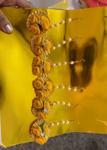 Yellow Floral Hair Accessories