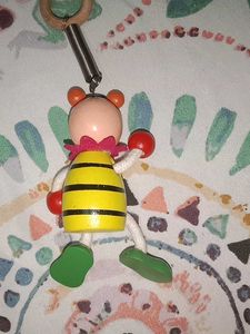 Cute wooden Bee Toy