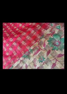 Red Gold Beautiful Saree
