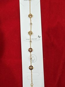 Gold Tone Stainless Steel Bracelet
