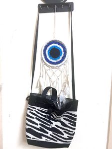 Stylish Zebra Print Crossbody Bag