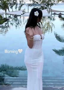 Elegant White Maxi Dress