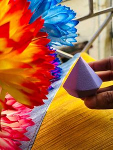 Unique Purple Makeup Sponge