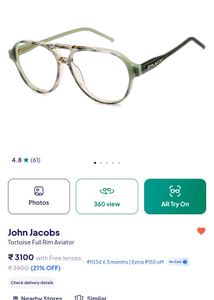 JOHN JACOB PREMIUM BLUE LIGHT FILTER GLASSES