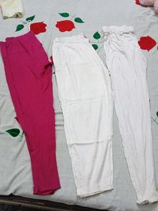 Comfortable Cotton Palazzos (Set of 3)