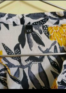 Floral Print Cotton Kurta