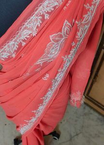 unique work beautiful 😻 saree available