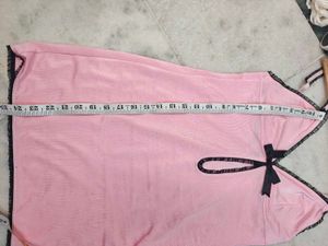 Cute Pink Lingerie Nightdress