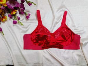 🇳🇿💫🎀Elegant Red Satin Bra