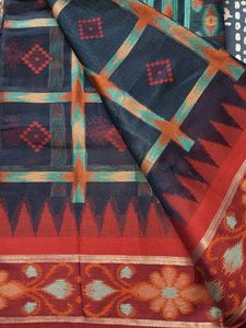 Banarasi Geometric Weaving Saree